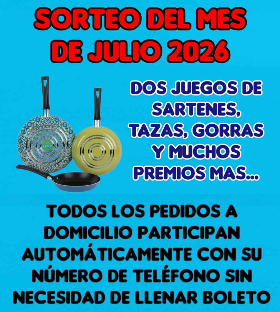 SORTEO JULIO ANDINA